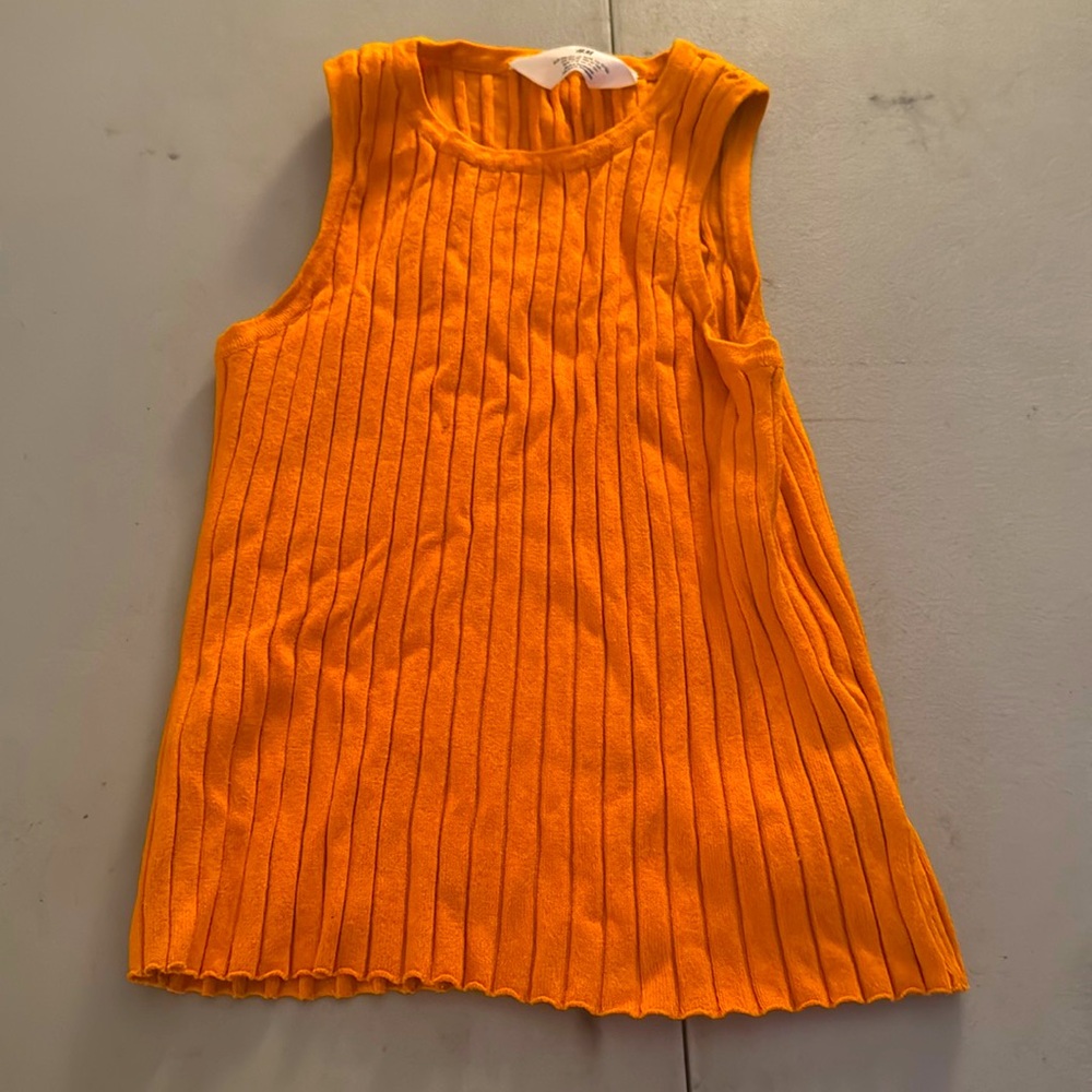 H&M orange tank